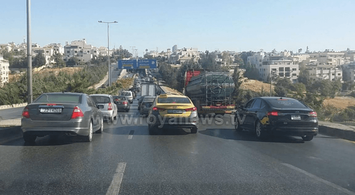 أزمة سير في العاصمة عمان - أرشيفية