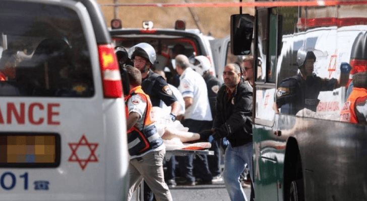 صورة أرشيفية لمركبة إسعاف تابعة للاحتلال