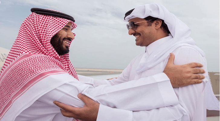 تميم ومحمد بن سلمان