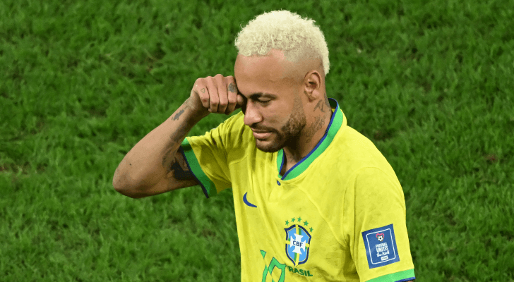 لاعب المنتخب البرازيلي نيمار داسيلفا