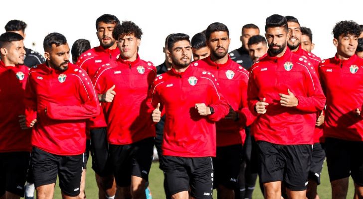من تدريبات المنتخب الوطني