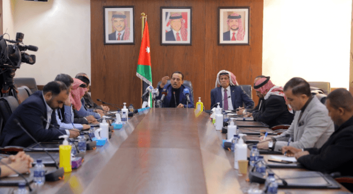 صورة من اجتماع لجنة الزراعة والمياه والبادية النيابية