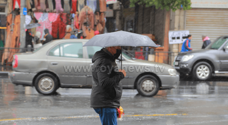 صورة أرشيفية لأجواء ماطرة