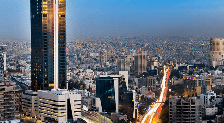 صورة عامة للعاصمة عمان