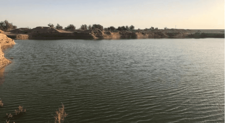 صورة أرشيفية لتجمع مياه