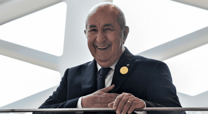 الرئيس الجزائري عبد المجيد تبون