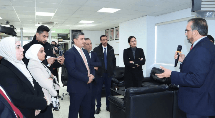 جانب من الزيارة
