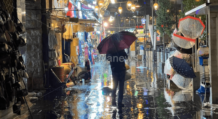 صورة أرشيفية لأجواء ماطرة