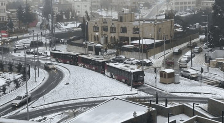 ثلوج الأردن