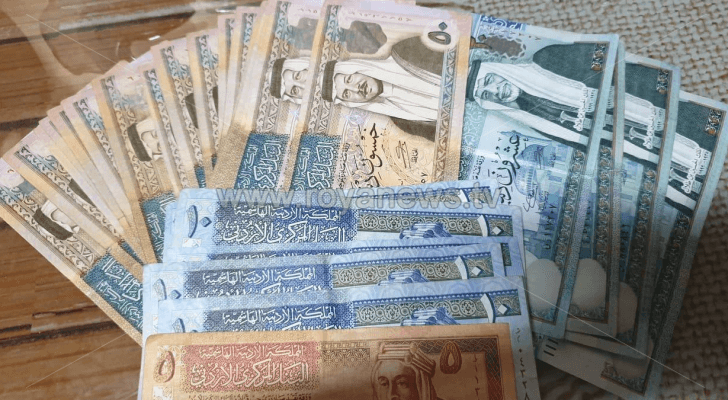 مبالغ نقدية أردنية