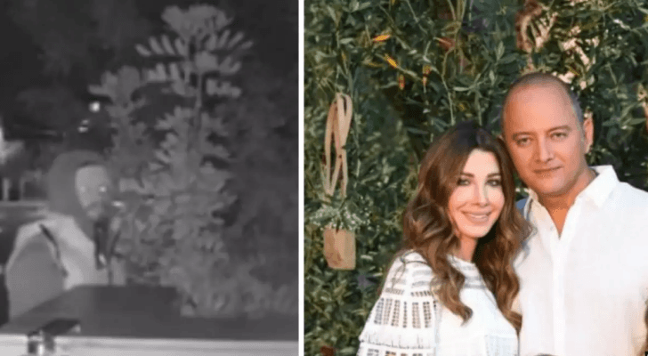 نانسي عجرم وزوجها