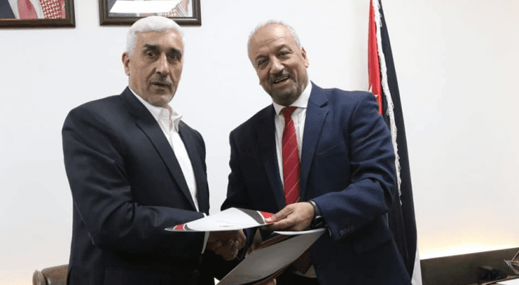 من حفل توقيع الاتفاقية