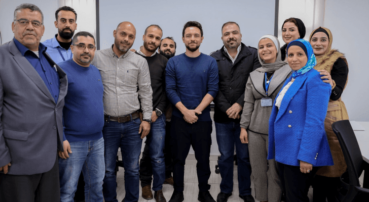 زيارة ولي العهد إلى معهد الإدارة العامة