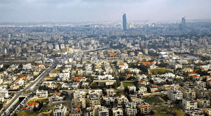 منظر عام للعاصمة عمان