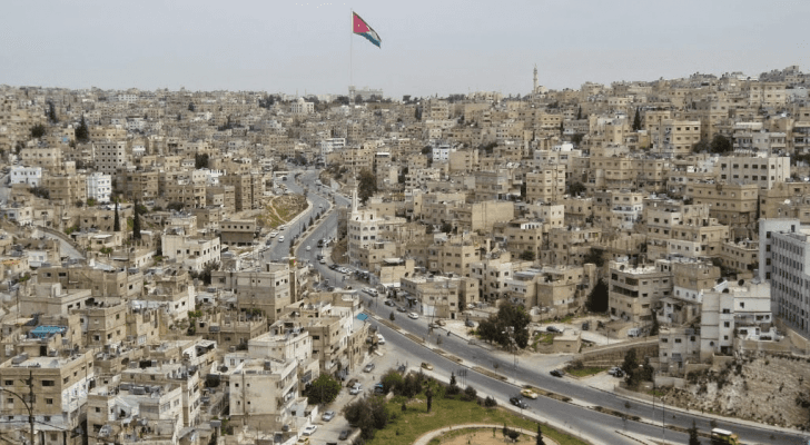 لقطة عامة للعاصمة عمان