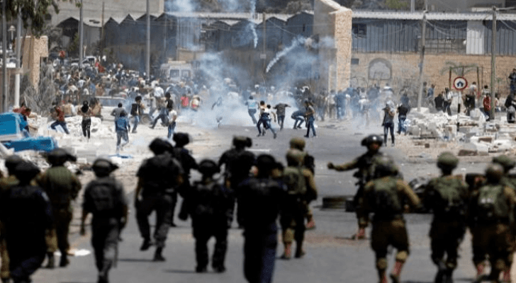 مواجهات بين الفلسطينيين وقوات الاحتلال- أرشيفية