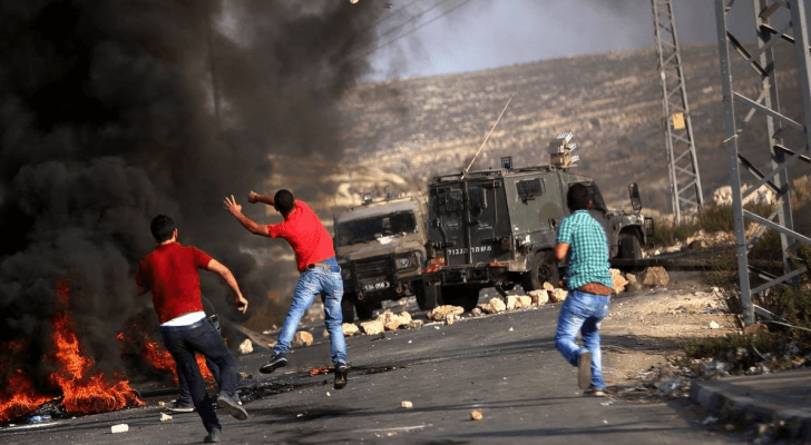 مواجهات بين الفلسطينيين وقوات الاحتلال