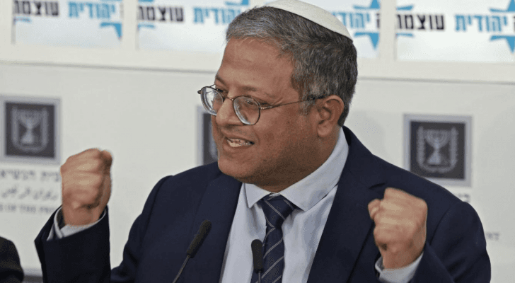 وزير الأمن القومي في حكومة الاحتلال الإسرائيلي إيتمار بن غفير
