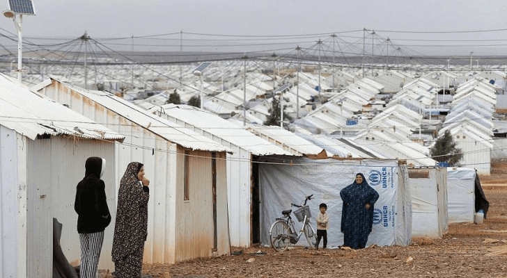 خيم للاجئين في الأردن