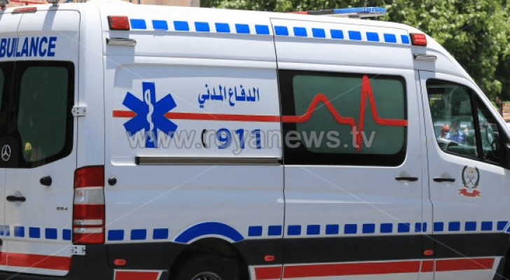 مركبة تابعة للدفاع المدني