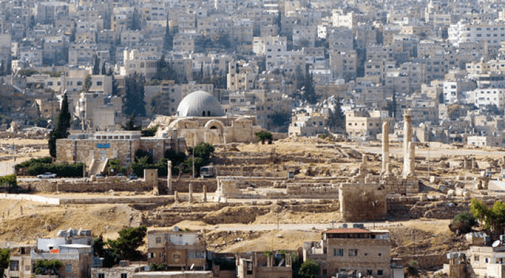 لقطة عامة للعاصمة عمان