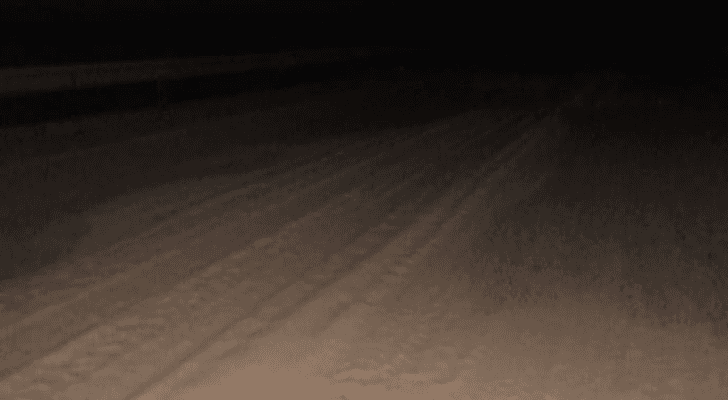 كثبان رملية على طريق وادي عربة