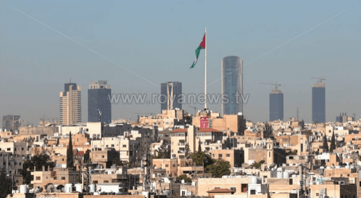 مشهد من العاصمة عمان