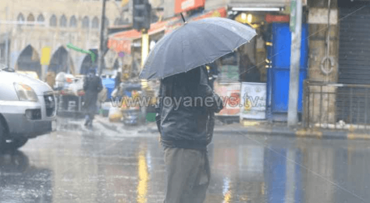 أمطار في الأردن "أرشيفية"