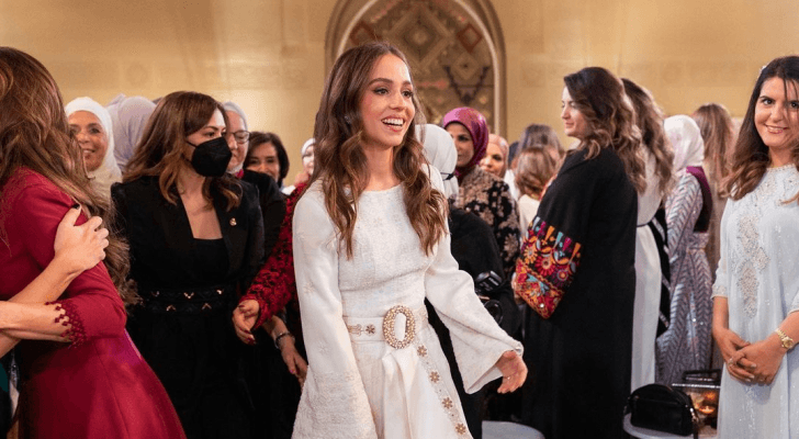 الصورة من حفل حناء سمو الأميرة إيمان بنت عبدالله الثاني