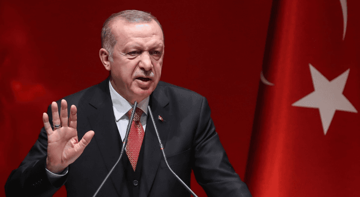 الرئيس التركي رجب طيب إردوغان
