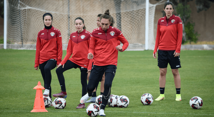 من تدريبات المنتخب الوطني