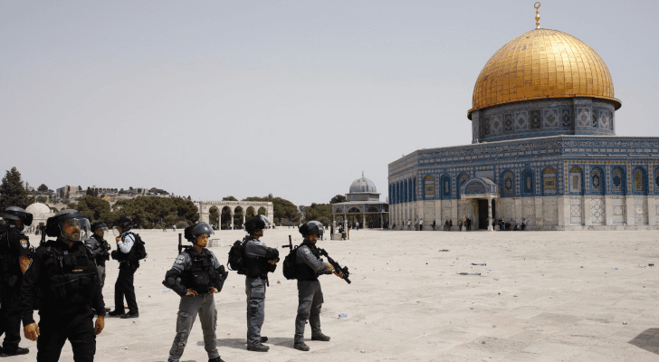 قوات الاحتلال تقتحم المسجد الأقصى