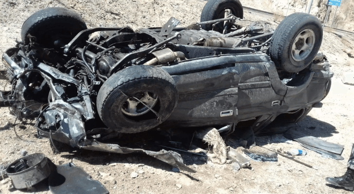صورة أرشيفية لمركبة متدهورة