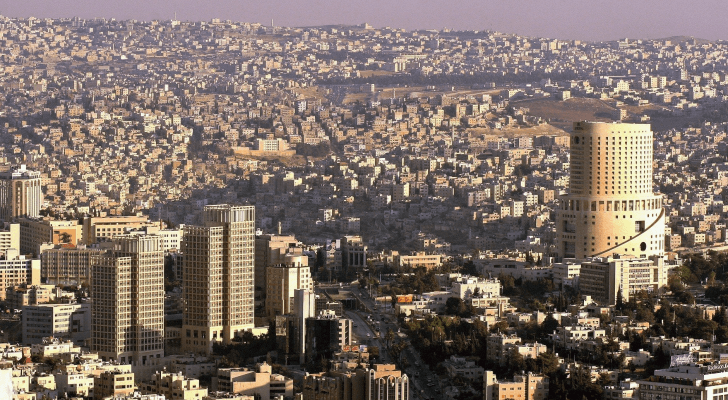 منظر عام للعاصمة عمان