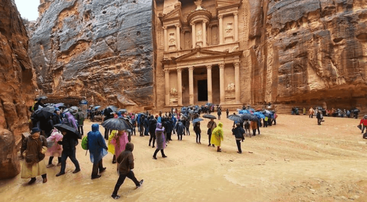 آثار الخزنة في مدينة البترا