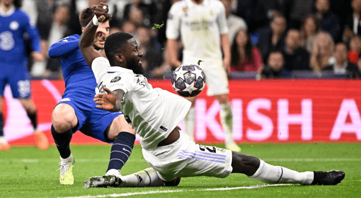 من مواجهة الذهاب بين تشيلسي وريال مدريد
