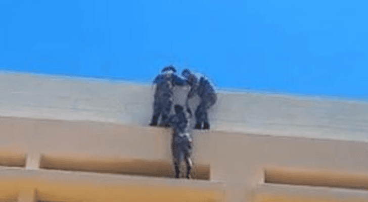 صورة من مقطع الفيديو