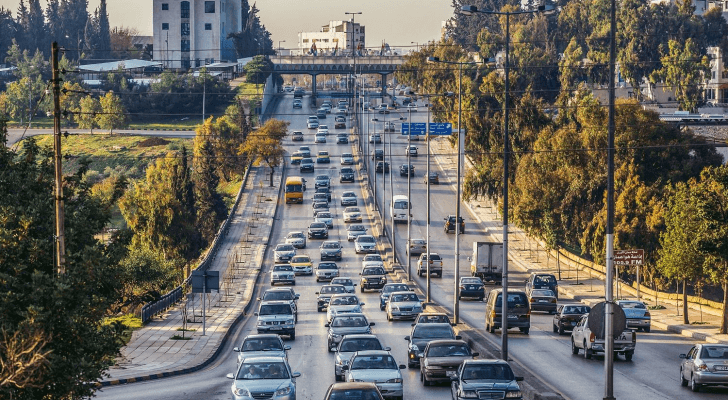 صورة أرشيفية لنفق الدوار الرابع قرب رئاسة الوزراء