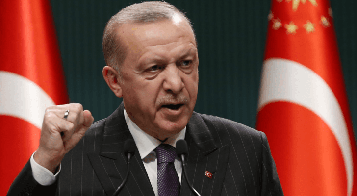 الرئيس التركي- رجب طيب أردوغان