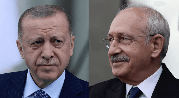 كمال كليتشدار أوغلو و الرئيس التركي الحالي رجب طيب أردوغان