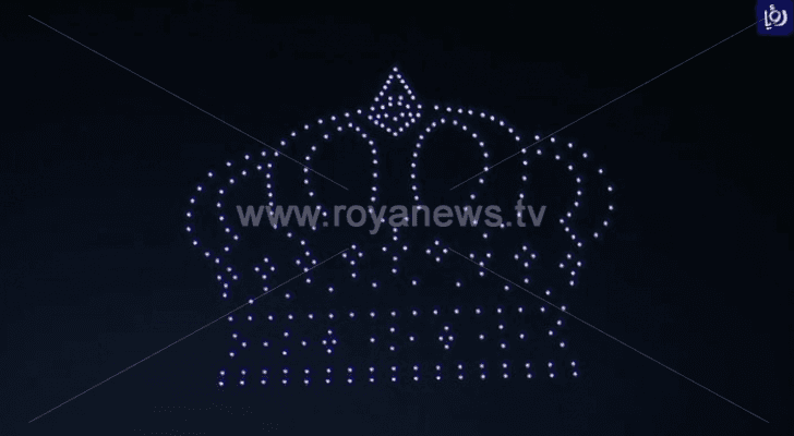 طائرات درون ترسم التاج
