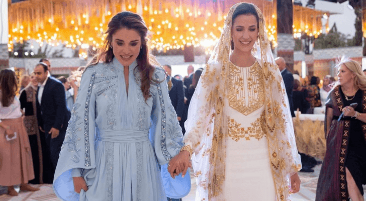 الملكة رانيا والآنسة رجوة