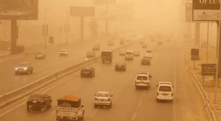 عاصفة رملية في مصر