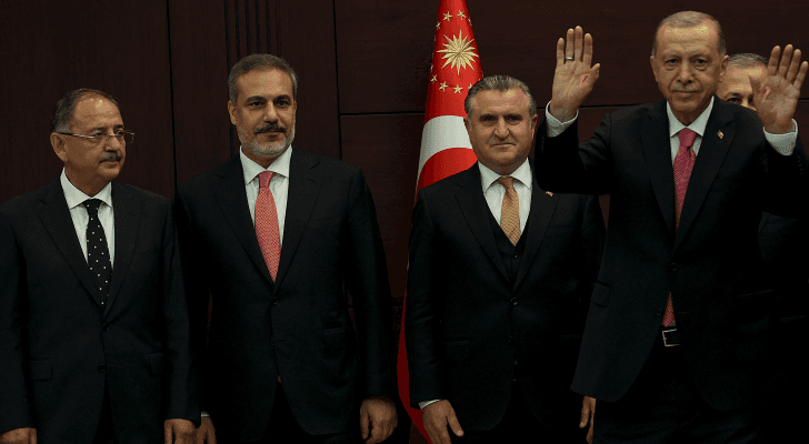 حكومة أردوغان الجديدة
