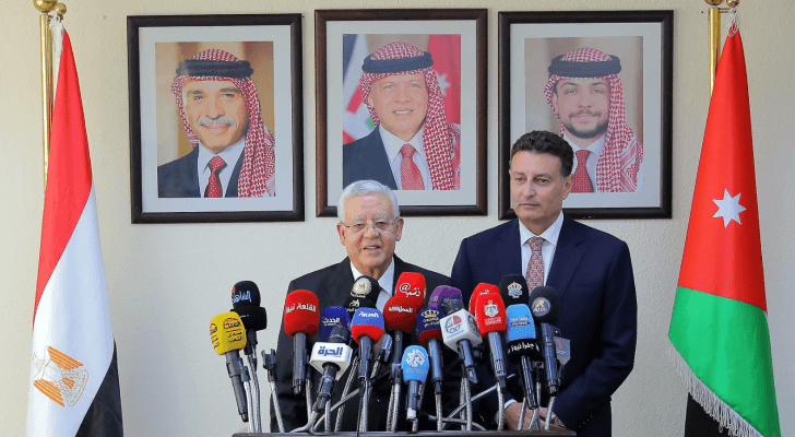 جانب من المؤتمر الصحفي