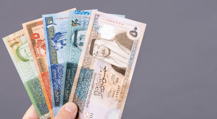 عملة ورقية أردنية