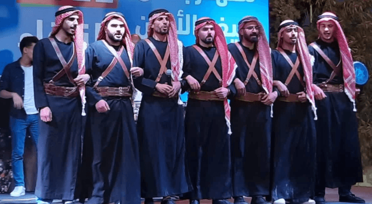 فرقة شعبية مشاركة في مهرجان صيف الاردن "أرشيفية"