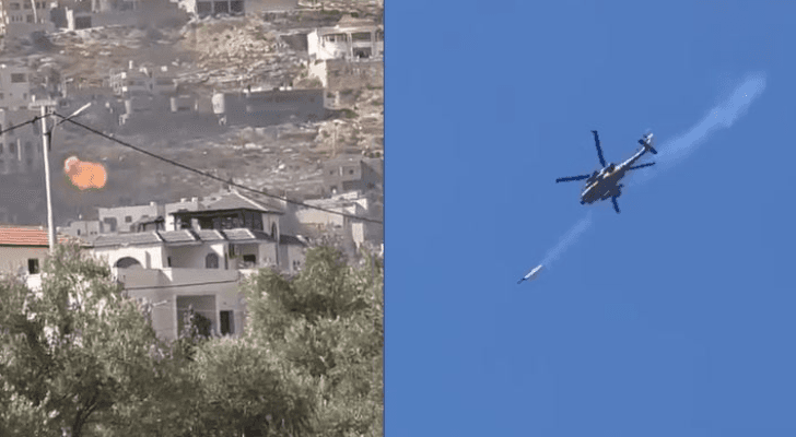 طائرة حربية لجيش الاحتلال تقصف موقعا في جنين