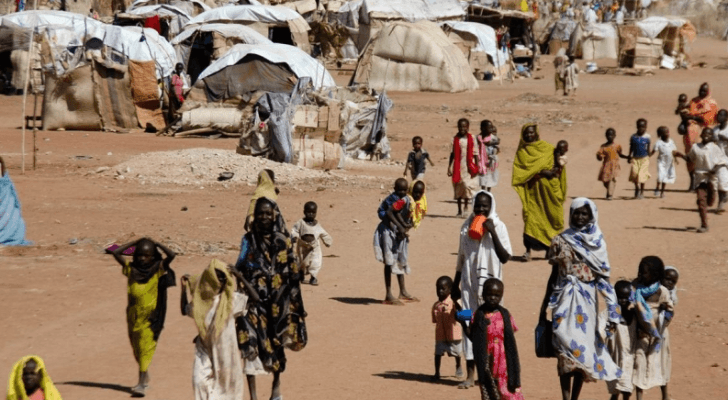 نازحو سودانيون