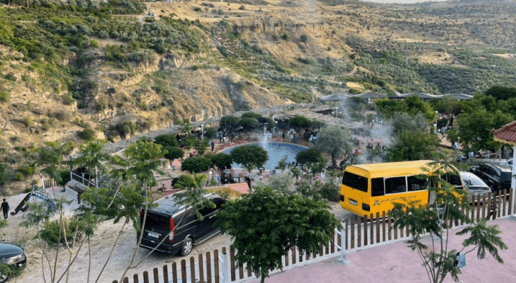 إحدى المناطق السياحية في عجلون